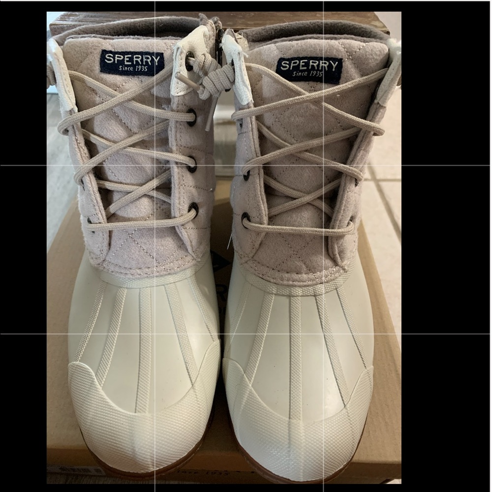 Syren gulf wool quilt oak memory foam sperry